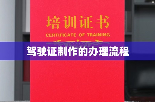 嘉兴驾驶证制作的办理流程