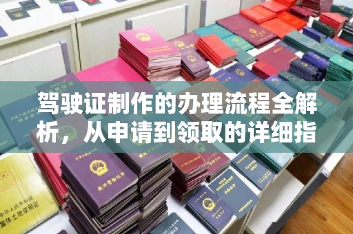 嘉兴驾驶证制作的办理流程全解析，从申请到领取的详细指南