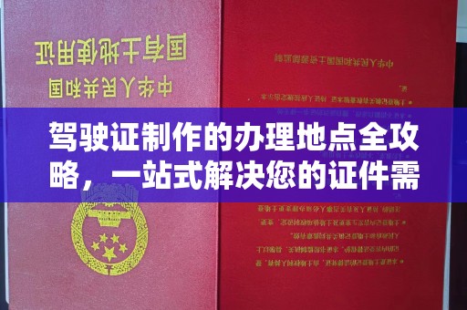 嘉兴驾驶证制作的办理地点全攻略，一站式解决您的证件需求