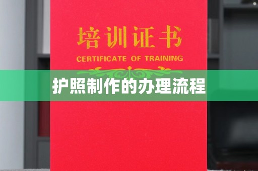 嘉兴护照制作的办理流程