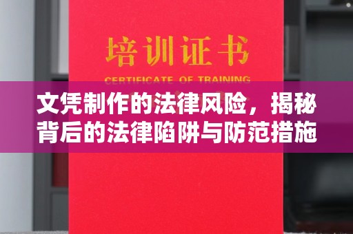 嘉兴文凭制作的法律风险，揭秘背后的法律陷阱与防范措施
